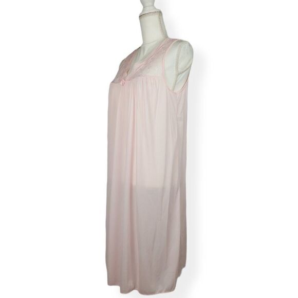 Vintage Vanity Fair Pink Nightgown - Picture 4 of 8